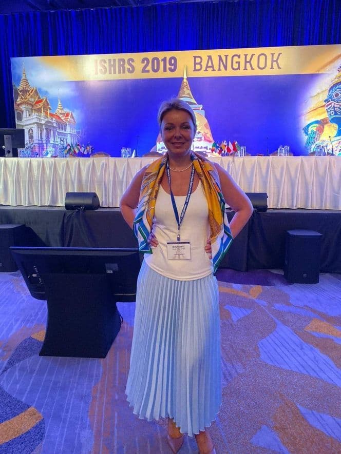 Dr Marija Balkovic na 27. ISHRS kongres u Bangkoku