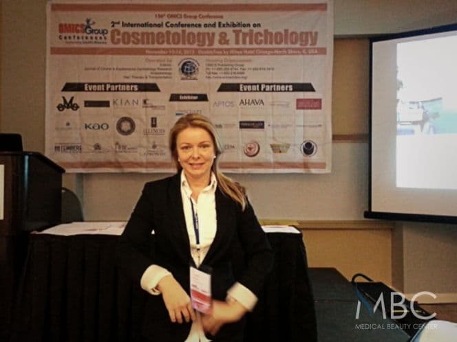 Dr Marija Balković na Internationalnom samitu "Cosmetology & Trichology Chicago-Northshore"